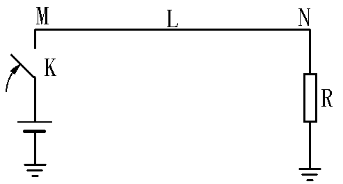  直流電壓突然作用于空載線(xiàn)路網(wǎng)格圖